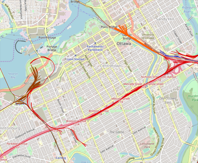 Ottawa's 1930 Railway Network